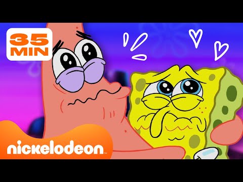 Видео: Губка Боб | НОВЫЕ лучшие дружеские моменты Губки Боба и Патрика | Nickelodeon Cyrillic
