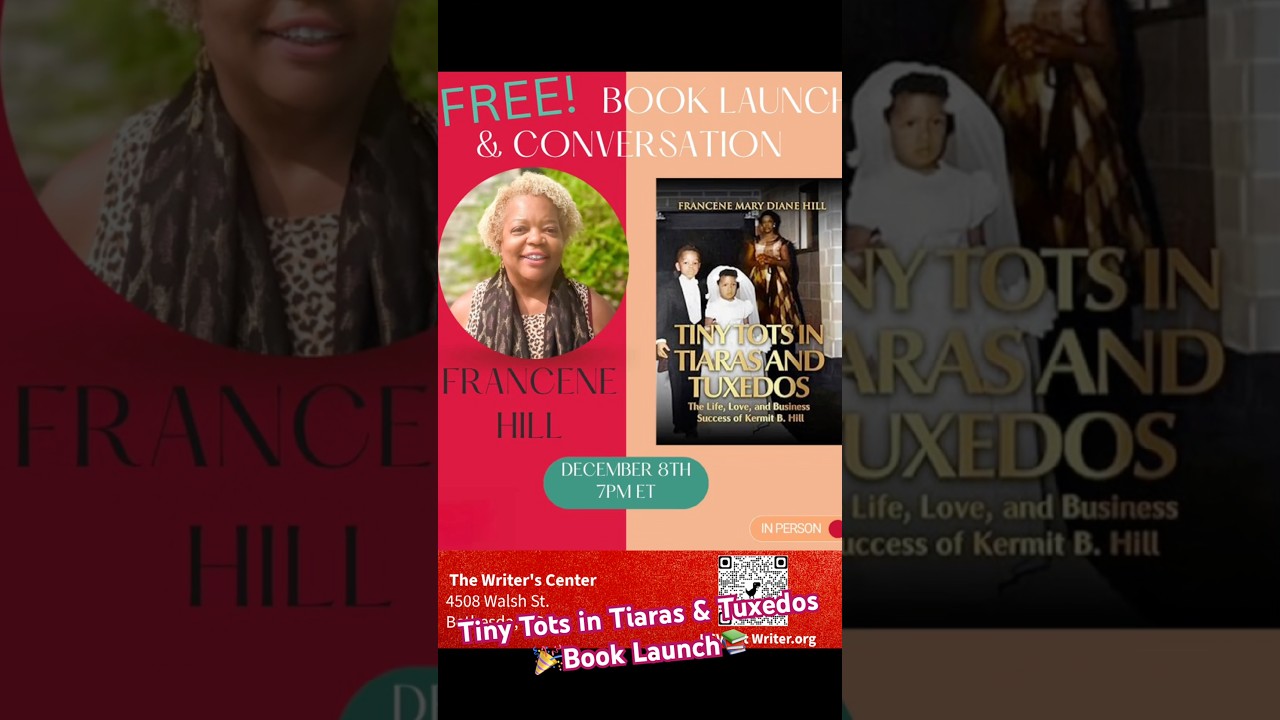 Tiny Tots in Tiaras and Tuxedos Book Launch 