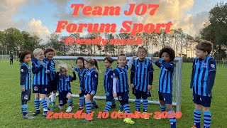 【サッカー】20-21 Forum Sport JO7 friendly match(10 October 2020)