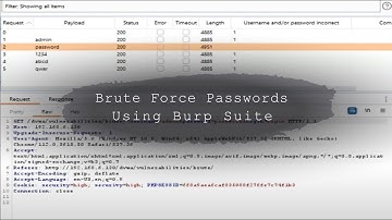 How To Brute Force Passwords Using Burp Suite?