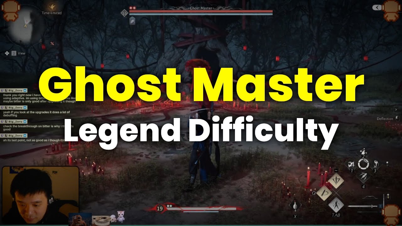 Ghost Master Boss (Legend Difficulty) | Strategic Sword/Spear | Where Winds Meet
