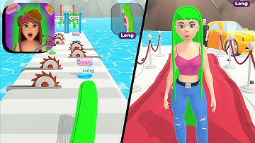 WIG RUN ALL LEVELS GAMEPLAY ANDROID,IOS (LEVELS 4-5)