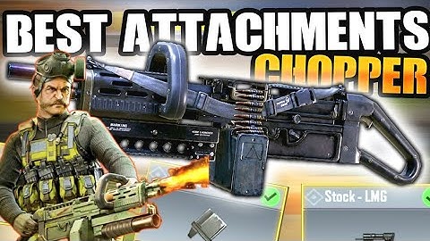 CODM CHOPPER ZERO RECOIL GUNSMITH BUILD | BEST CHOPPER LOADOUT & CHOPPER ATTACHMENT | LMG CHOPPER S1