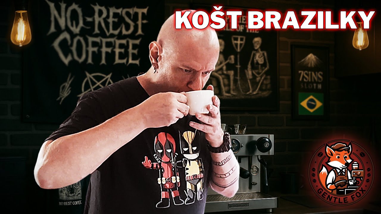 VELKÁ MŇAMKA na Cappuccino ☕ NO-REST-COFFEE z GentleFox