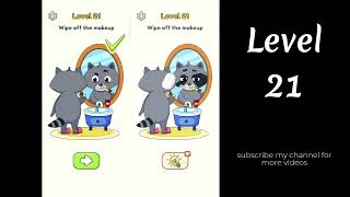 DOP 5 Delete One Part Level 21 | DOP 5 Level 21 Wipe off the makeup screenshot 3