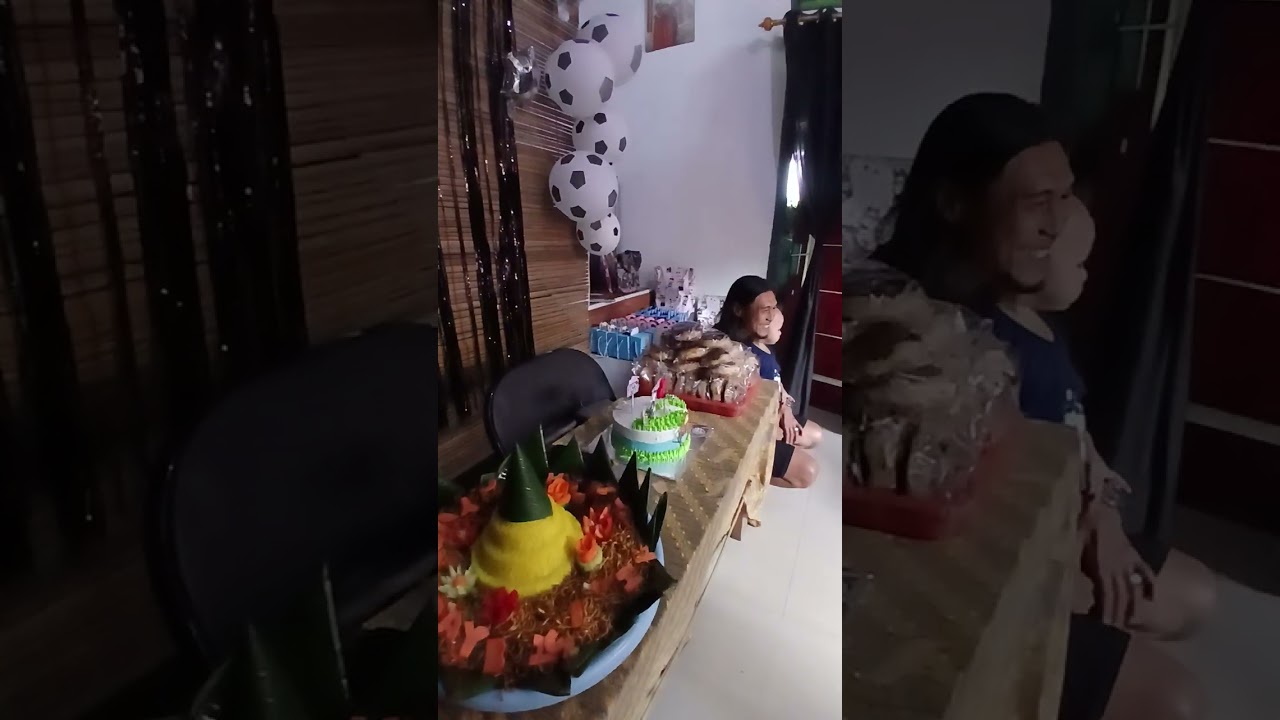 Dibuang sayang (Birthday party adek yg ke 2)