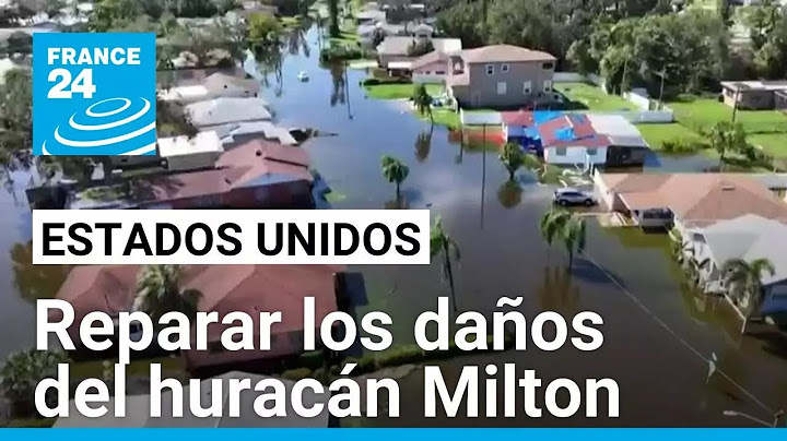 EE. UU.: reparar los daños del huracán Milton costaría cerca de 50.000 millones de dólares