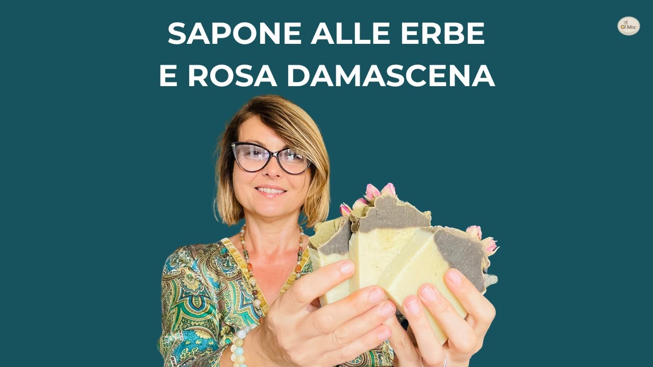 SAPONE ALLE ERBE E ROSA DAMASCENA