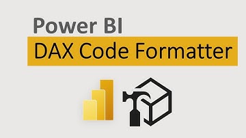 DAX Code Formatter in Power BI