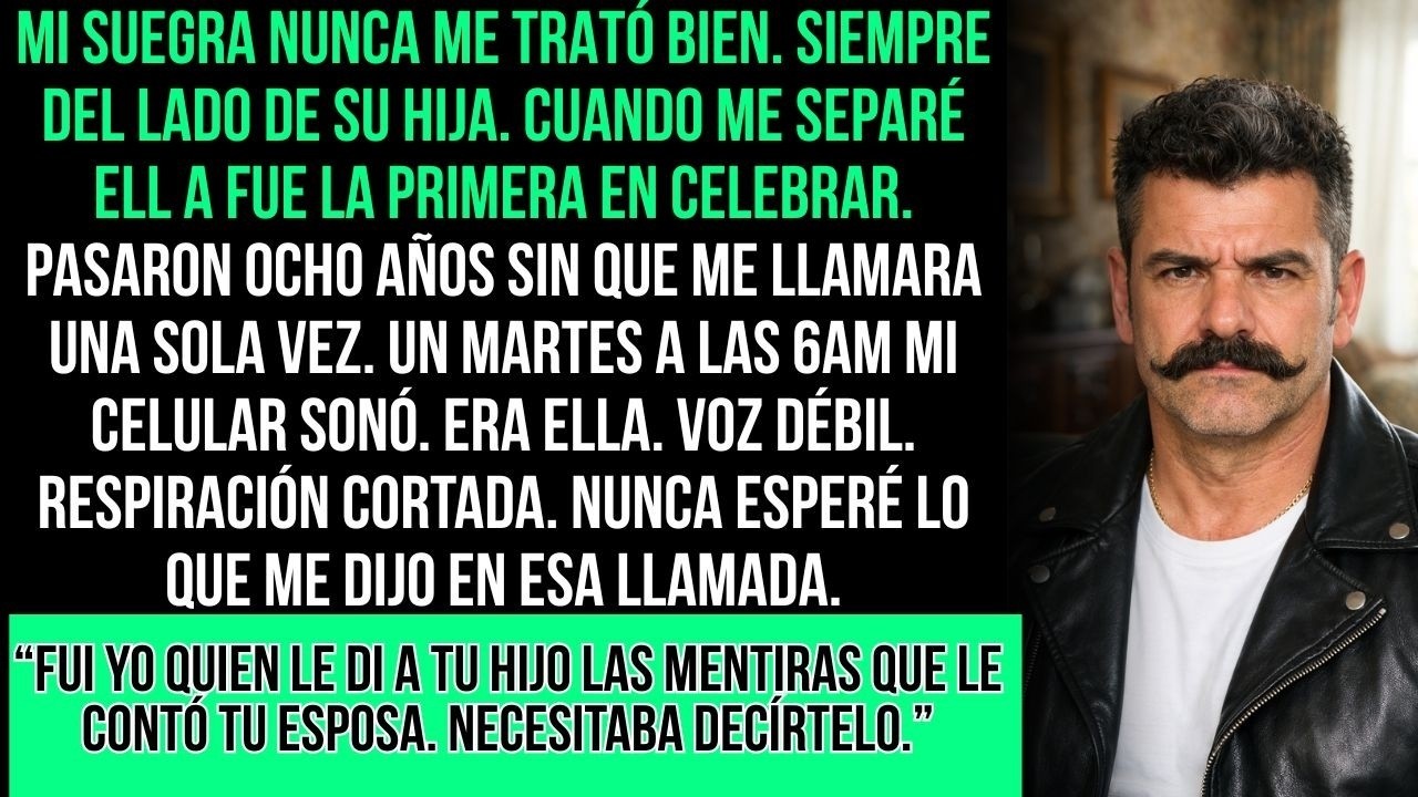 La Madre De Mi Esposa Me Llamó Antes De Morir   Perdóname  Supe Todo Lo Que Mi Hija Te Hizo Y
