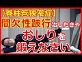 【脊柱管狭窄症】間欠性跛行治したきゃお尻を鍛えなさい　橿原市の整体