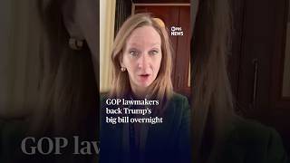 GOP lawmakers back Trump’s big bill overnight