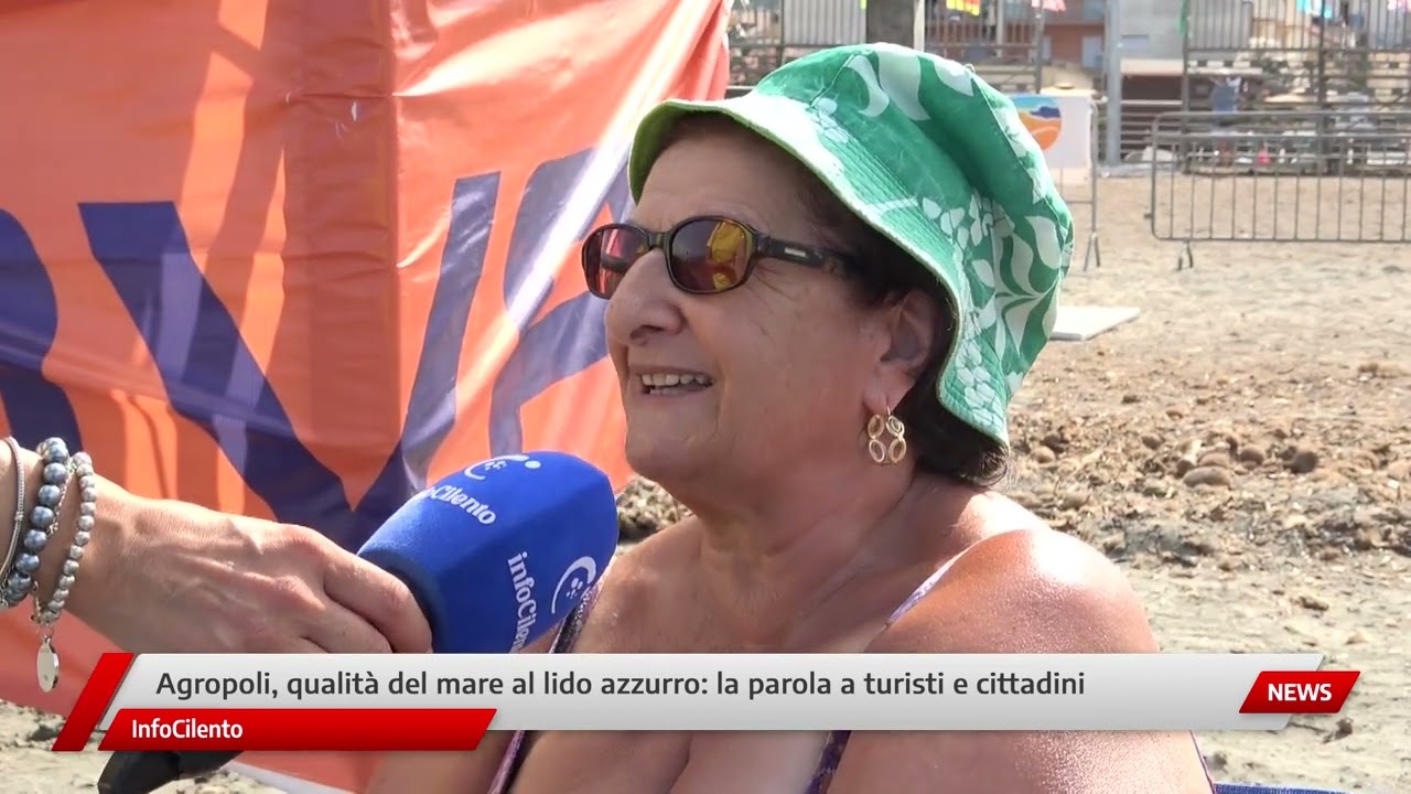 Agropoli, qualità del mare al Lido Azzurro: la parola a turisti e cittadini