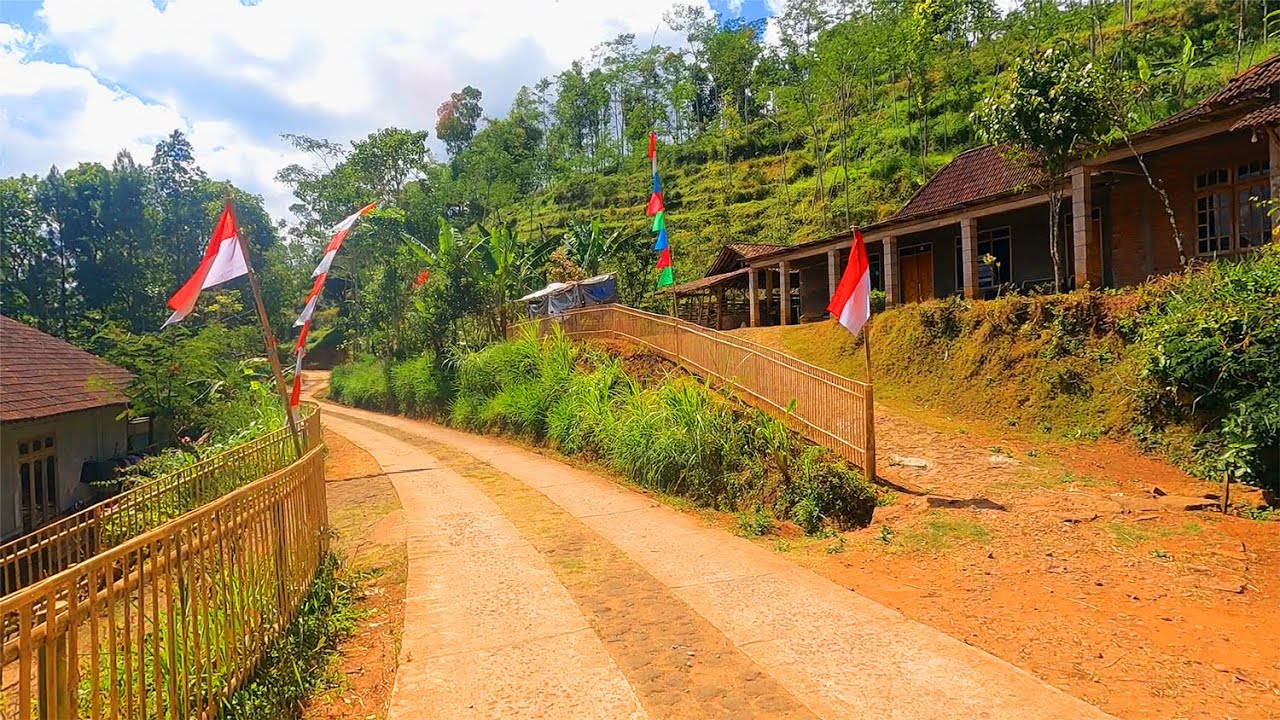 Suasana Sebuah desa terpencil yang asri & indah di pacitan - Desa ...