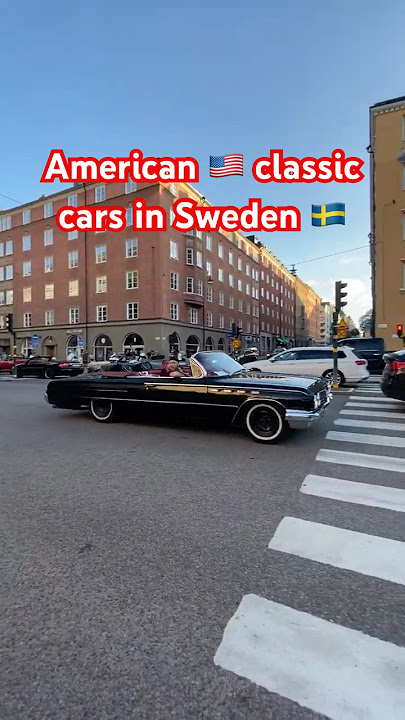 Old timers on the streets and swedish lifestyle. Car culture in Sweden 🇸🇪. #classiccars #oldtimer