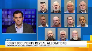 Court documents reveal allegations that lead to indictments of 11 from KCSO