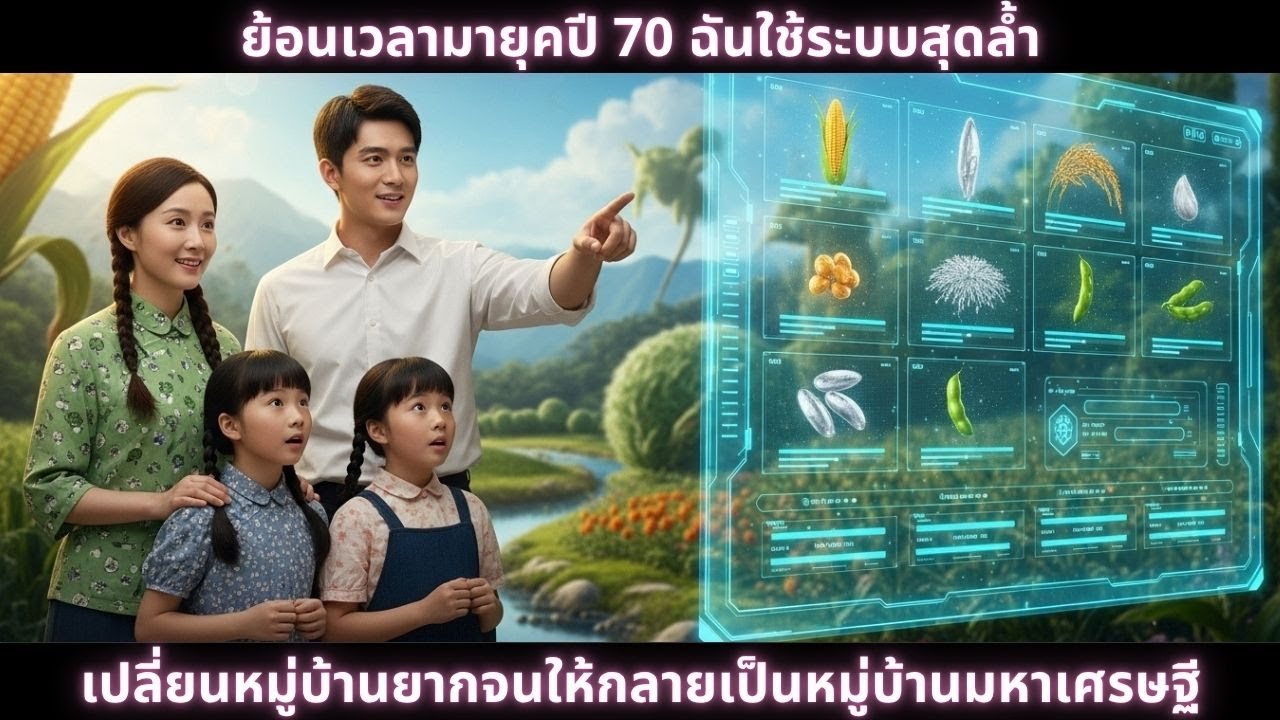[ซีรีส์จีน ย้อนเวลามายุคปี 70 ฉันใช้ระบบสุดล้ำ เปลี่ยนหมู่บ้านยากจนให้กลายเป็นหมู่บ้านมหาเศรษฐี