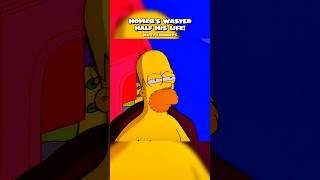Homers Wasted Half His Life simpsons shorts
