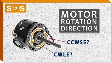 Motor Rotation Direction Codes | Spec. Sense