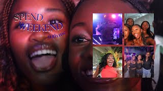 SPEND THE WEEKEND WITH ME | WEEKEND VLOG | *birthday lunch* *sleepover* *blxckie*