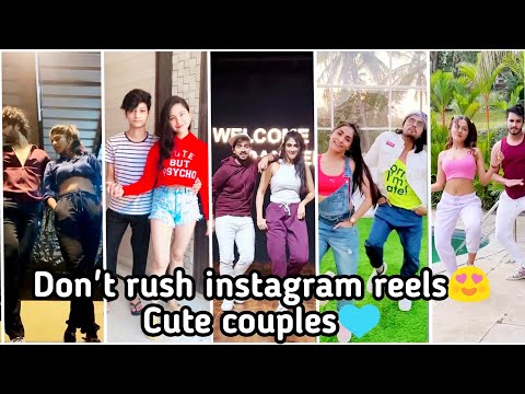 romantic couples on don't rush song challenge😍 instagram reels_ tiktok challenge