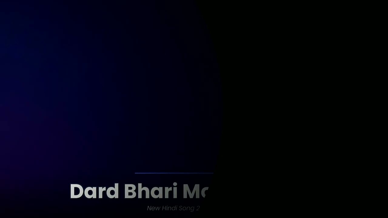 Dard Bhari Mohabbat - Heart-touching Hindi Song | New Hindi Song 2025