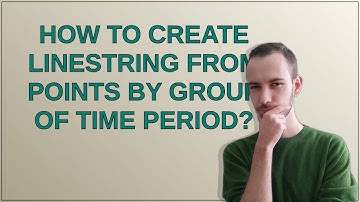 Gis: How to create linestring from points by group of time period?