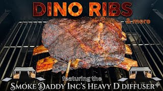 DINO Ribs & more | Smoke Daddy Heavy D Diffuser #smoker #ribs #pelletgrill #beef