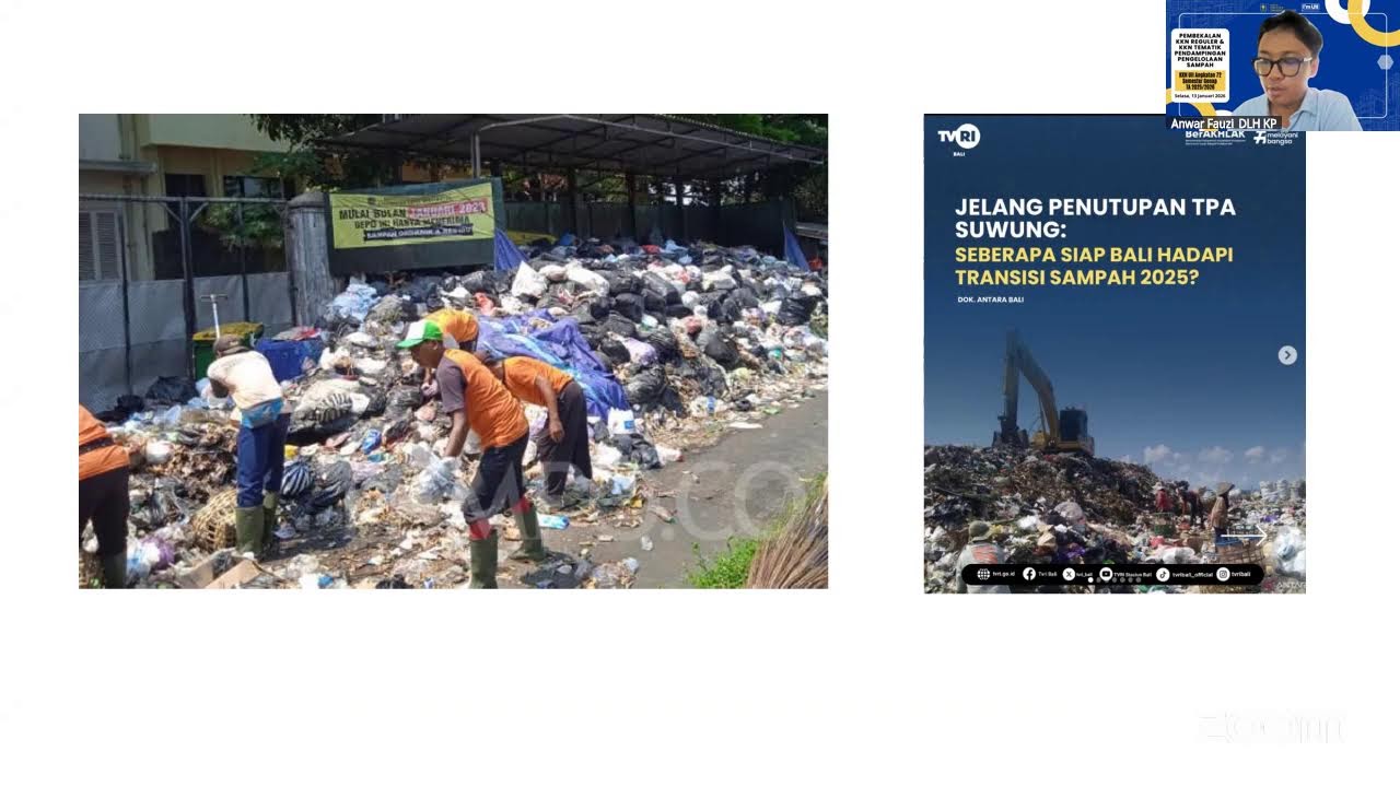 Pembekalan Tematik Pendampingan Pengelolaan Sampah KKN UII 72 Semester Genap TA 2025/2026