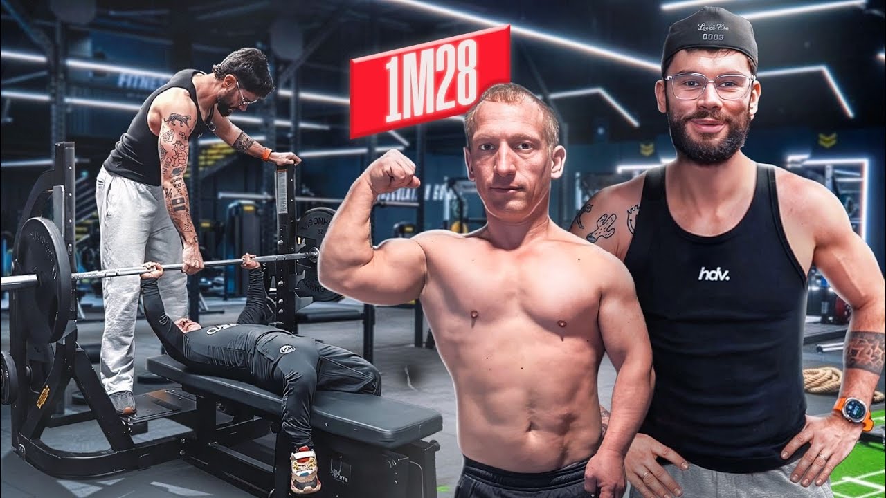 Je défie un Homme de 1 mètre 28 en Musculation ! (Il est Monstrueux)