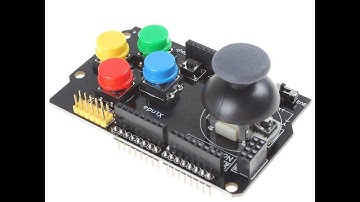 Hướng dẫn sử dụng Arduino JoyStick Shield phần 1: đọc giá trị dữ liệu - www.codientuvina.com