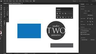 Merge pathfinder function with Illustrator in Under Two Minutes