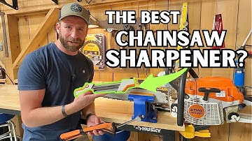 STIHL 2-in-1 Chainsaw Sharpener!