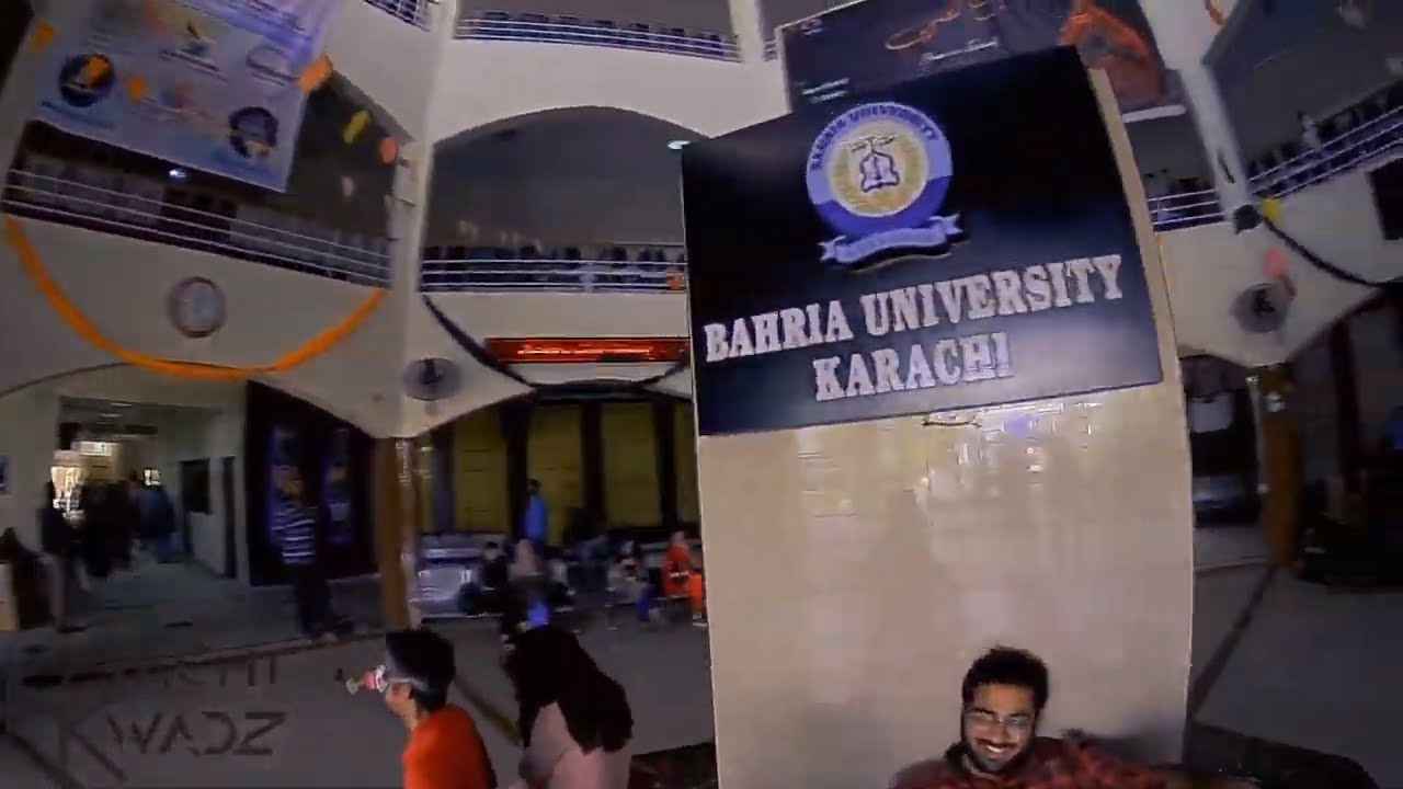 Drone explores Quaid block, Bahria University, Supercom 2019, FPV Karachi Quads, FPV Pakistan