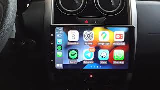Renault Oroch 2021 - Central 9” Full HD CarPlay + Android Auto sem fio - ArtsomAuto