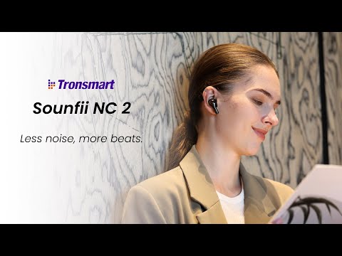 Tronsmart Sounfii NC 2 Hybrid ANC Wireless Earbuds: ANC Hi-Res Audio for True Silence