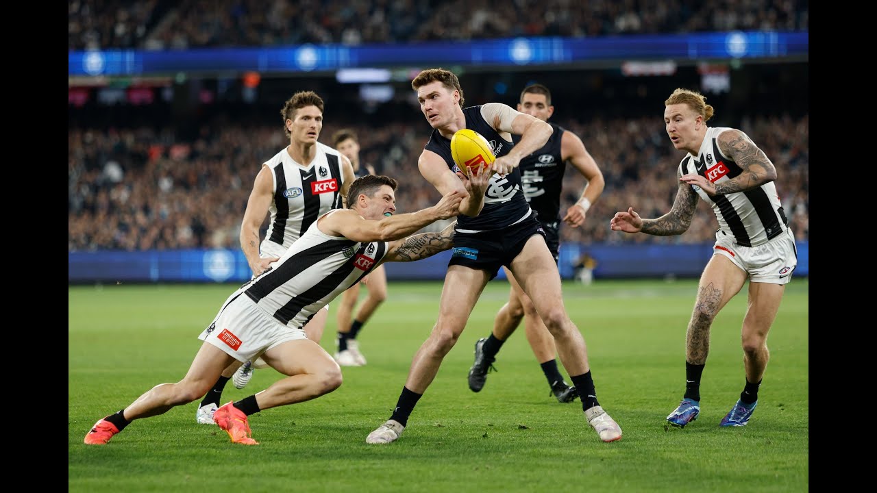 Gorgeous Highlights: Carlton V Collingwood Artwork Art Gorgeous Highlights: Carlton V Collingwood Artwork Art