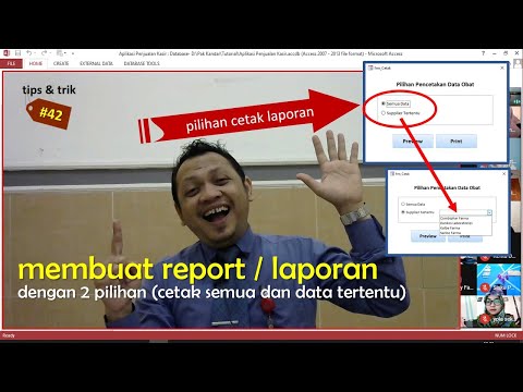 Video: Bagaimanakah cara saya menamakan semula pangkalan data dalam Access?