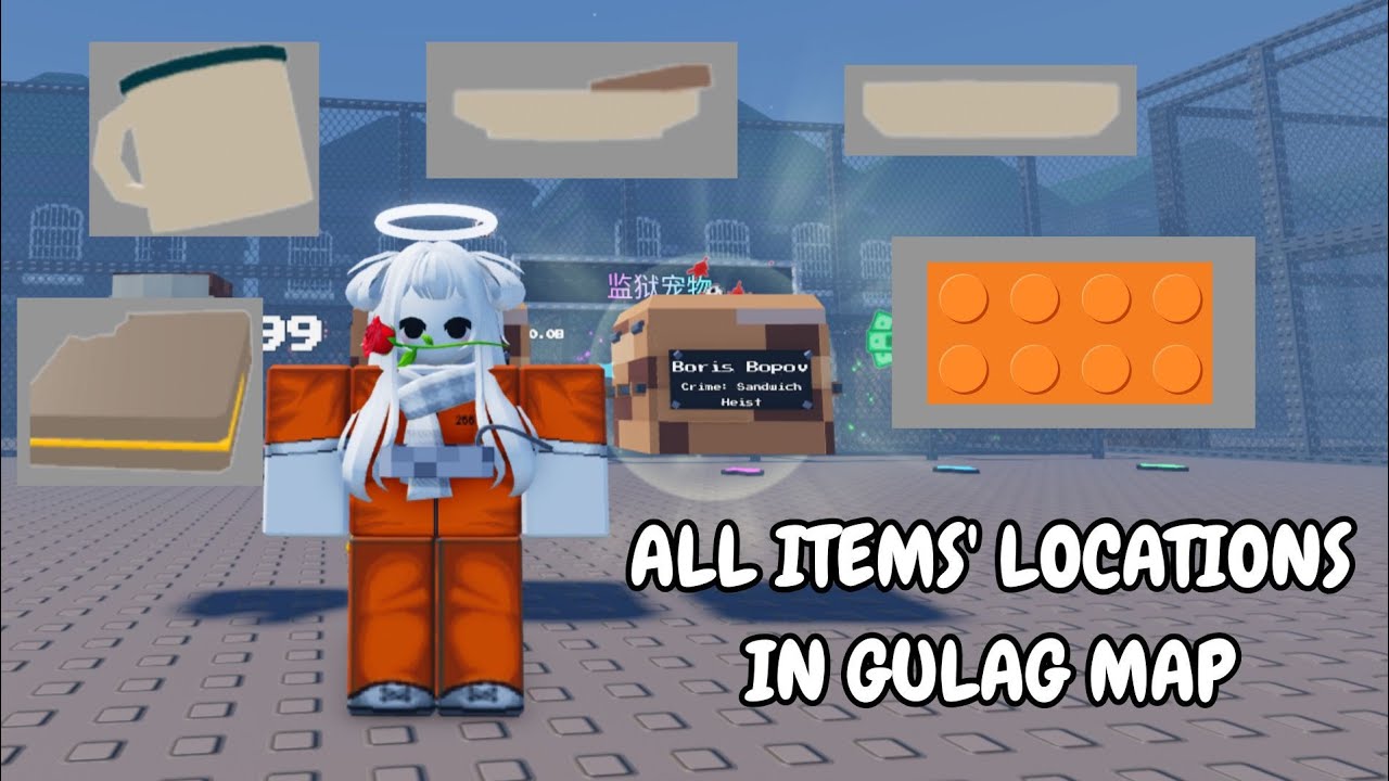 [+1 Speed Prison Escape] Gulag All Items (Toast, Brick, Cup, Cold Soup, Plate of Bread)