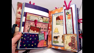 Sold! ❤️ Home and Away Vintage Junk Journal Flip Through! Cynthia St Anne @recollectandramble652