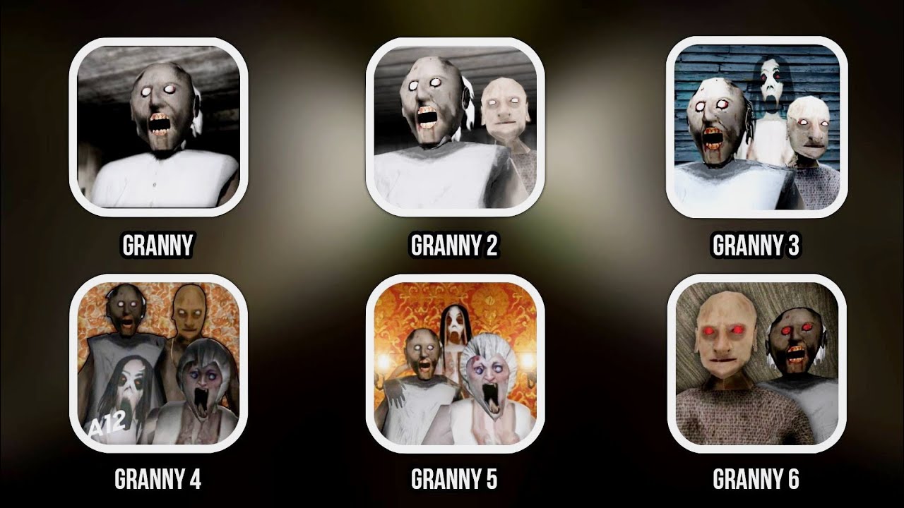 Granny 1, 2, 3, 4, 5, 6 Remakes Full Gameplay | Granny 1.9 Remake 2026 | Granny Mod