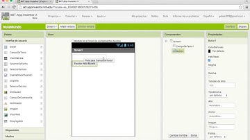 Hola Mundo en App Inventor