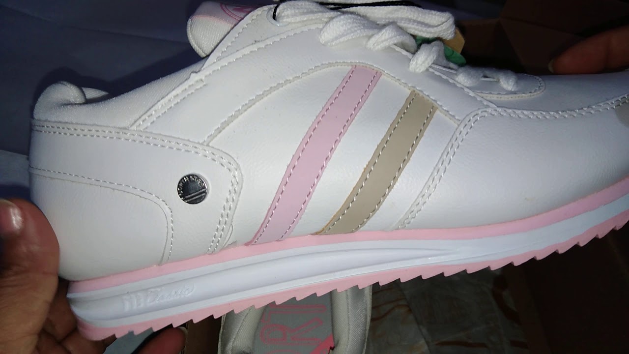 ZAPATILLA North Star BLANCO con rosado - YouTube