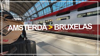 What is it like to travel from Amsterdam - Netherlands to Brussels - Belgium by train? 🚆🇳🇱🇧🇪 screenshot 5