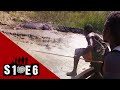 Hunting crocodiles in the wild with a spear | Black As - Season 1 Episode 6