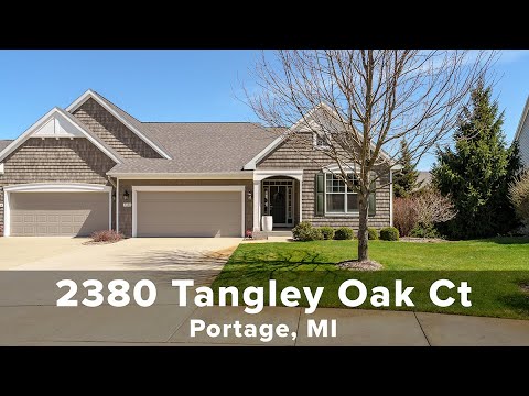 2380 Tangley Oak Ct, Portage, MI home video tour