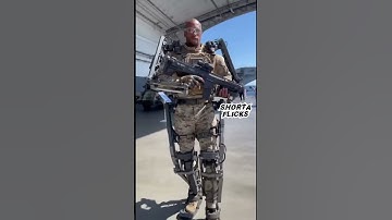 The Pentagon’s NEXT-GEN Military Robotic Exoskeleton in Full Action #ai #usarmy