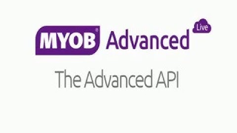 MYOB Advanced API