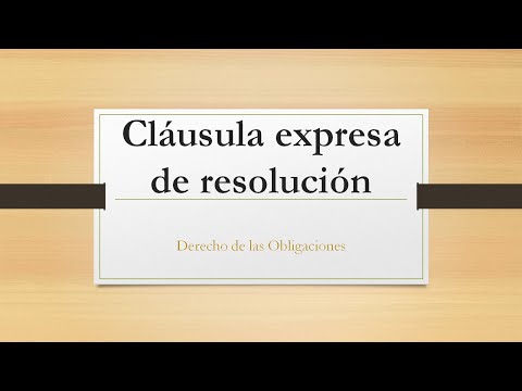 ¿Qué Es Una Cláusula Expresa En Un Contrato De Trabajo?