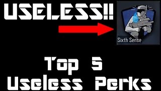"Top 5" USELESS PERKS on Black Ops III Multiplayer!